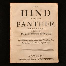  The Hind and the Panther:  An Intriguing Tale Exploring Compassion and Fear!